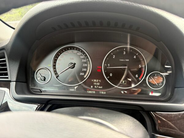 2013 BMW 5-Series Sedan 520d：圖片 9